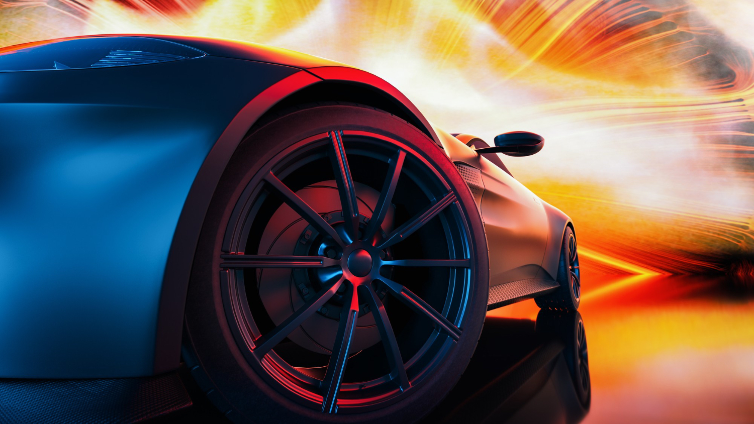 Generated concept car