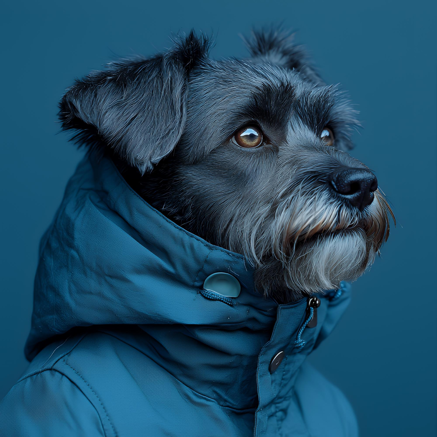 AI dog portrait