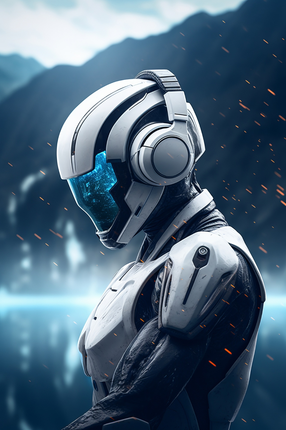 Robot portrait